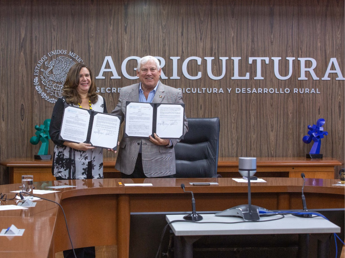 México y FAO firman acuerdo para fortalecer el sector agropecuario y rural en el país
