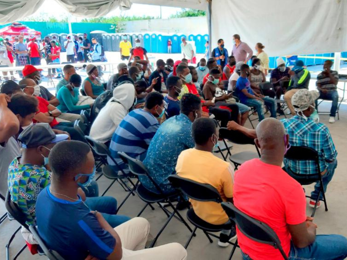 Presentan ACNUR y OIM primer reporte sobre proyecto piloto para la inserción socioeconómica de personas haitianas en México