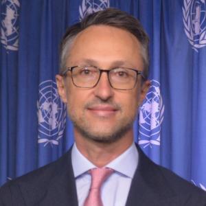Giuseppe Mancinelli, representante de UNOPS en México